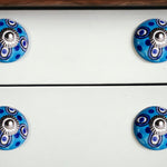 1.5inches x 1.5inches x 1.5inches Ceramic Metal Multicolor 12 Pack Knob