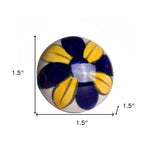 1.5inches x 1.5inches x 1.5inches Ceramic Metal Multicolor 12 Pack Knob