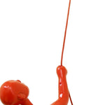 6inches x 3inches x 3inches Resin Red Climbing Man