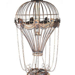 23inches x 23inches x 41inches Vintage Hot Air Balloon Pendant