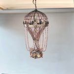 23inches x 23inches x 41inches Vintage Hot Air Balloon Pendant