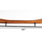 7inches x 44inches x 5.5inches Canoe Model