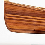 7inches x 44inches x 5.5inches Canoe Model