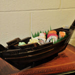 5.5inches x 27inches x 8.5inches Dhow BoatSushi Tray