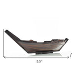 5.5inches x 27inches x 8.5inches Dhow BoatSushi Tray