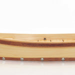 6.25inches x 16.75inches x 3.37inches  Small Wooden Sushi Boat  Serving Tray