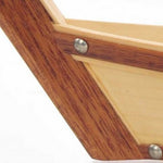6.25inches x 16.75inches x 3.37inches  Small Wooden Sushi Boat  Serving Tray