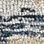 9inchesx13inches Ivory Hand Tufted Space Dyed Floral Traditional Indoor Area Rug