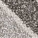 5inchesx8inches Grey Machine Woven UV Treated Herringbone Illusion Indoor Outdoor Area Rug