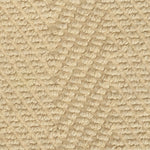 2inchesx4inches Ivory Hand Woven Herringbone Jute Indoor Accent Rug