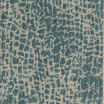 5inches x 8inches  Teal Animal Print Outdoor Area Rug