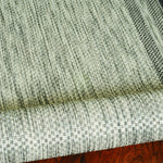 3inchesx4inches Grey Machine Woven UV Treated Bordered Indoor Outdoor Accent Rug
