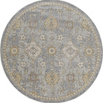 108 X 108 Sage Green Wool Rug