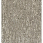 5inches x 7inches Sand Plain Wool Indoor Area Rug with Viscose Highlights