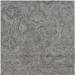 3inchesx5inches Grey Hand Tufted Abstract Indoor Area Rug