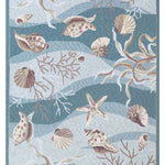 90 X 114 Seafoam Polyester Rug