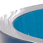 6 Mouth Blown European Made Lead Free Peacock Blue Crystal Bowl