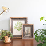 24 x 30 Natural Weathered Grey Picture Frame with Plexiglass Holder