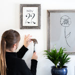 12x18 Natural Weathered Grey Picture Frame