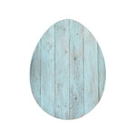 18inches Rustic Farmhouse Turquoise Wooden Large Egg