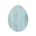 18inches Rustic Farmhouse Turquoise Wooden Large Egg
