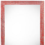 24inches x 30inches Rustic Farmhouse Red Wood Frame
