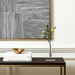 Modern Clear 8 Block Optical Crystal Vase