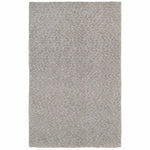 8inches x 11inches Modern Shaggy Soft Gray Indoor Area Rug