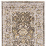 8inches Beige Grey Machine Woven Oriental Indoor Runner Rug