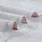 Khaki V-neck Short Sleeve Fashion Print Fantasy Fluttering Blouse