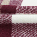 Brown Plaid Print Pocket Women Shacket