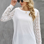 Lace Long Sleeve Top