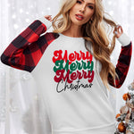Buffalo Plaid Long Sleeve Sweatshirt