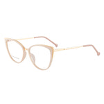 EP Cat eye anti-blue light flat lens European and American glasses TR frame