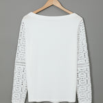 Lace Long Sleeve Top