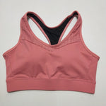 Plus Size One-Piece Fixed Chest Pad Sports Underwear Women Large Package Shaping Running Yoga Workout Bra Thin Cup
