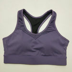 Plus Size One-Piece Fixed Chest Pad Sports Underwear Women Large Package Shaping Running Yoga Workout Bra Thin Cup