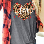 Merry Christmas Santa Clause Print Short Sleeve Graphic Tee