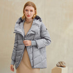 Hooded women winter coat Cotton warm parkas coat female Elegant causal short puffer jacket coat ladies