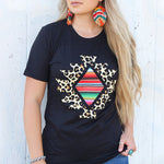Letter Graphic Print Short Sleeve Tee