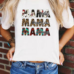 Letter Graphic Print Short Sleeve Tee