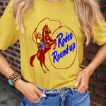 Letter Graphic Print Short Sleeve Tee