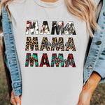 Letter Graphic Print Short Sleeve Tee