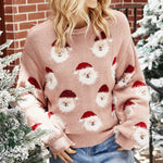 Christmas Clothes Autumn And Winter New Christmas Clothes Old Head Sweater Women Clothing Pullover Christmas Hot Sweater