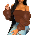 Women  Clothing  Fashion Casual Long Sleeve Multi-Color Sheer Top Women  T-shirt