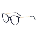 EP Anti-blue glasses European and American flat mirror cat eye glasses TR frame