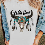 Letter Graphic Print Short Sleeve Tee
