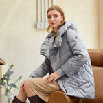 Hooded women winter coat Cotton warm parkas coat female Elegant causal short puffer jacket coat ladies