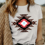 Letter Graphic Print Short Sleeve Tee