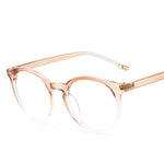 EP Big frame round glasses frame web celebrity anti blue light glasses frame rice nail trend flat mirror